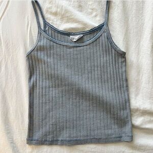 GAP Women's Striped Blue Camisole